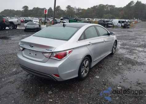 2011 Hyundai Sonata Hybrid from USA, damaged, VIN KMHEC4A43BA014005